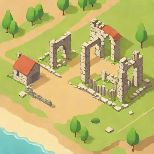Gatepost Town Ruins Totk Map