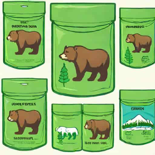 Grizzly Wintergreen Pouches