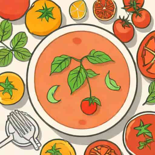 Heirloom Tomato Gazpacho