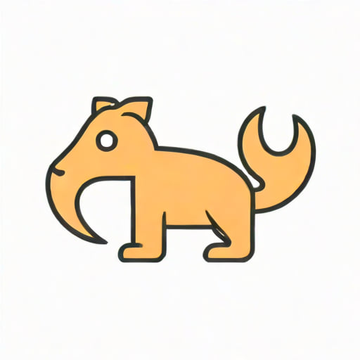 His Tail Wagged Like Simile