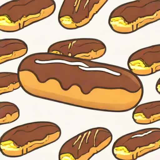 How Many Calories In A Chocolate Eclair With Cream