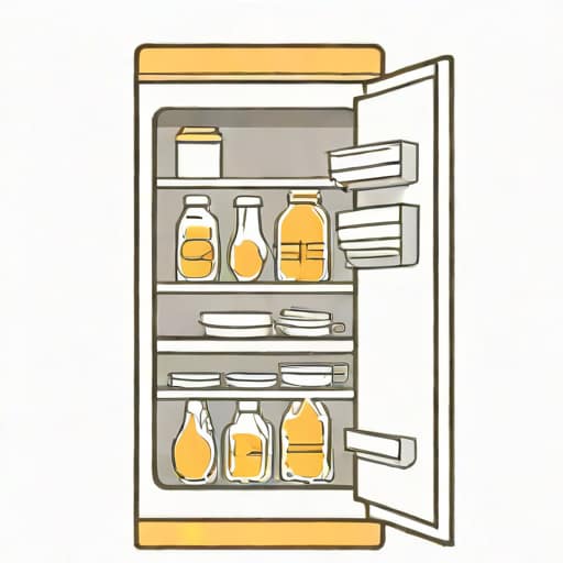 Inside Of Fridge Dripping Water