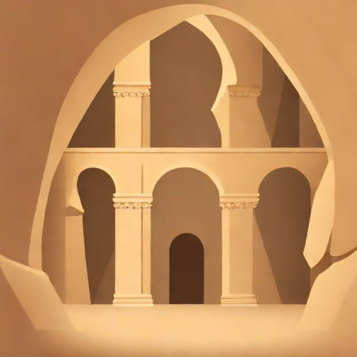 Inside The Cave Of The Patriarchs