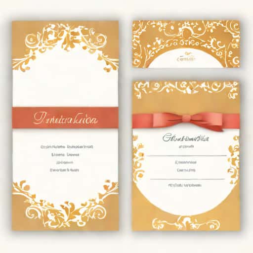Invitation Card Template Editable