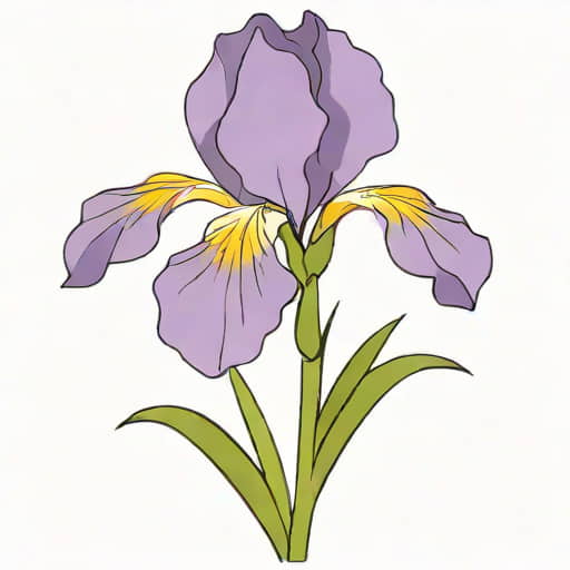 Iris Flower Sepal And Petal