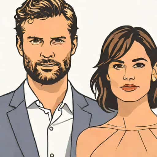 Jamie Dornan Amelia Warner