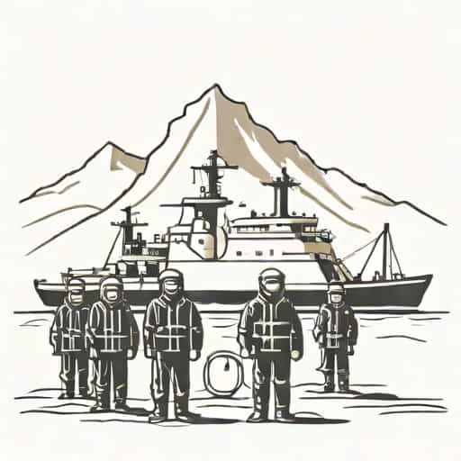 Japanese Antarctic Expedition In 1958