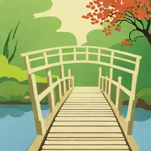 Japanese Footbridge Monet