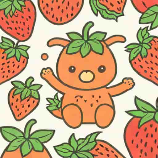Jellycat Strawberry Sallie