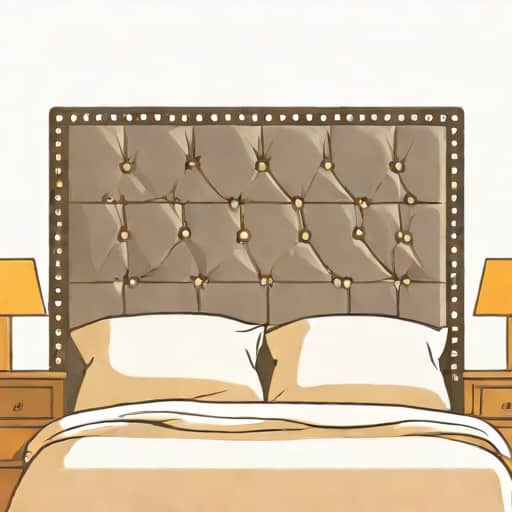 Jordyn Charging Studded Headboard