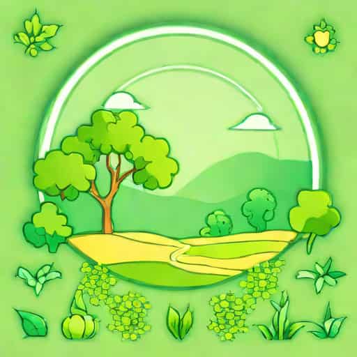 Just Verdant And Peaceful World