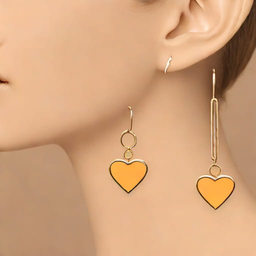Kendra Scott Heart Dangle Earrings