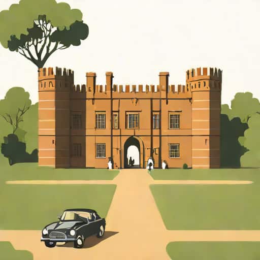 Kenilworth Castle And Elizabethan Garden Car Park