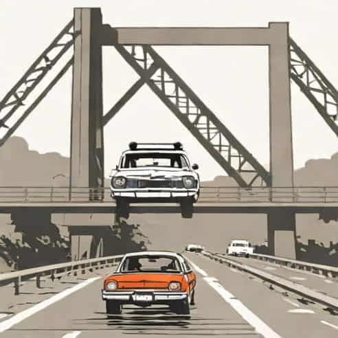 Kennedy Drove Off Bridge
