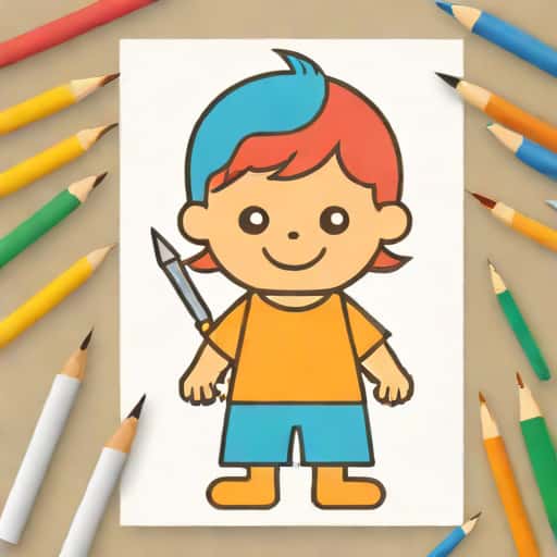 Kids Coloring Printout