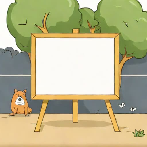 Kids Outdoor Chalkboard