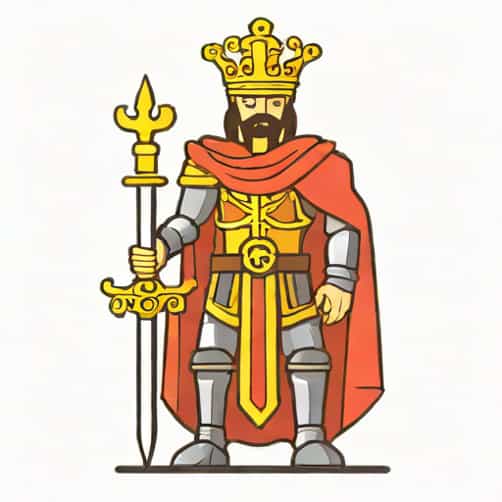 King Lord Knight Serf