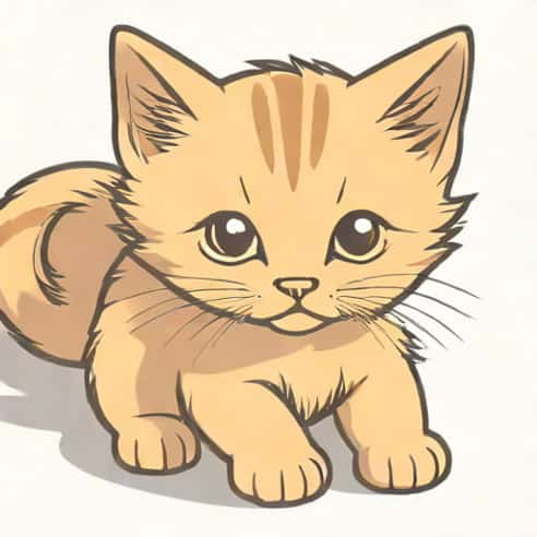 Kitten With Clubbed Feet