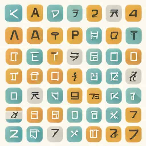 Korean Alphabet A To Z