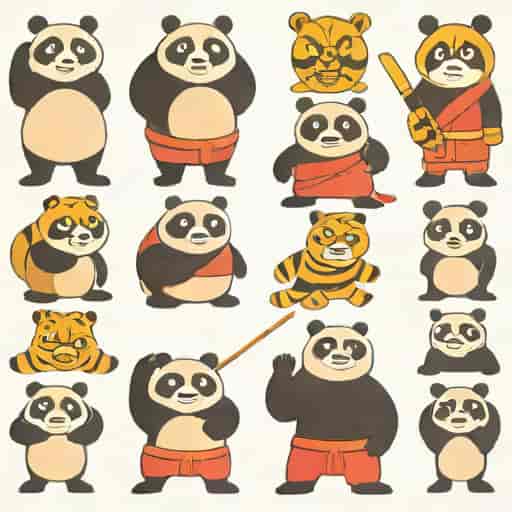 Kung Fu Panda Chronological Order