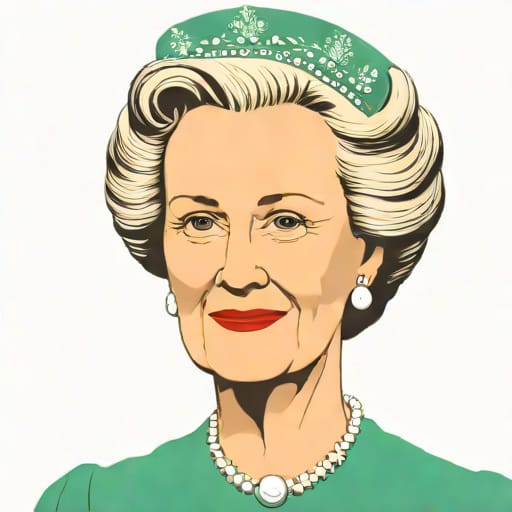 La Reine Margrethe Ii De Danemark