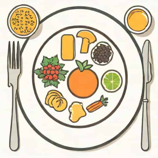Labeled Seder Plate