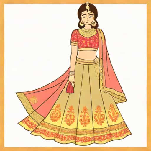 Latest Girlish Lehenga Design