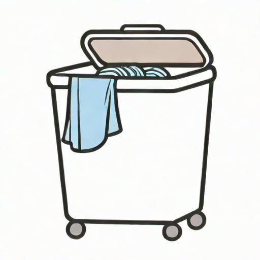 Laundry Hamper Sectioned