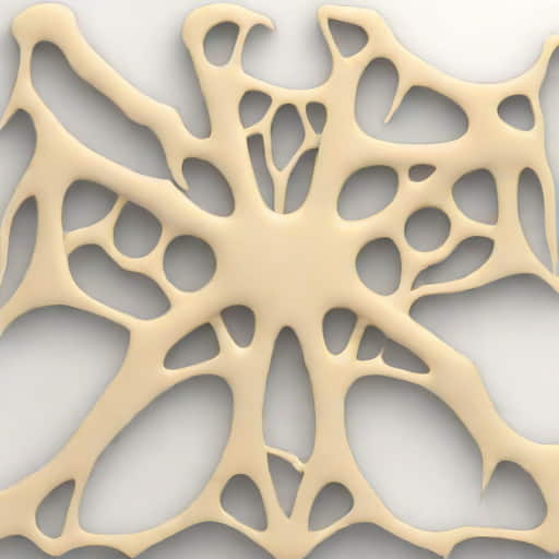 Layer Of Bone Interwoven With Tendons