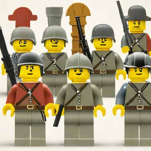 Lego Napoleonic Soldiers