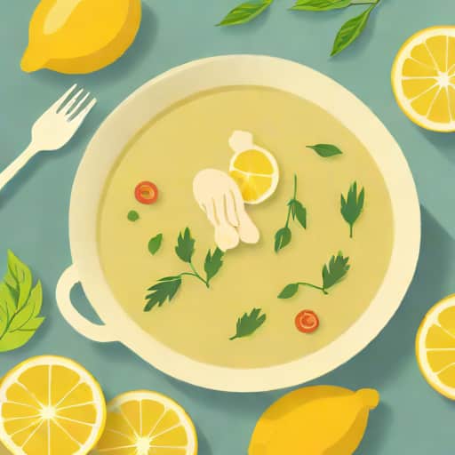 Lemon Chicken Orzo Soup
