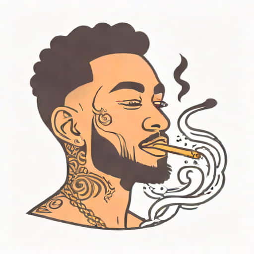 Lightskin Tatted Pop Smoke