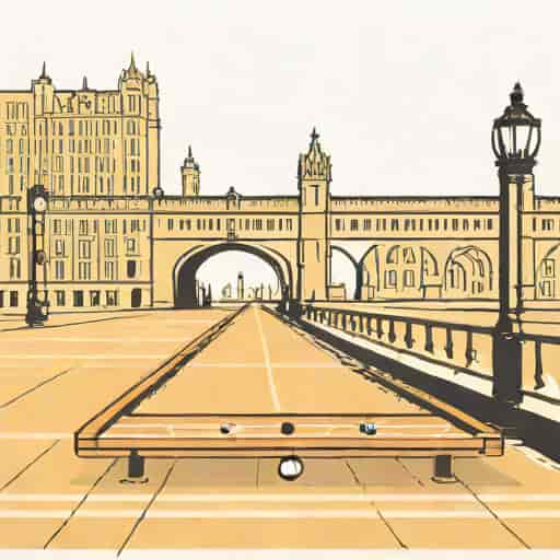 London Bridge Shuffleboard