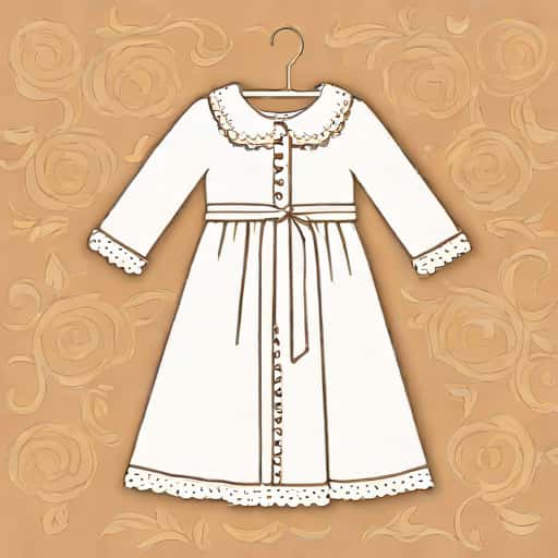 Long Sleeve Christening Gown
