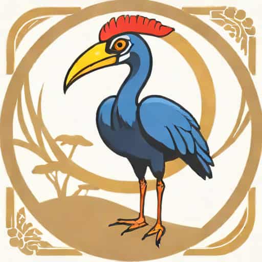 Lunar Cassowary X Omega Warrior