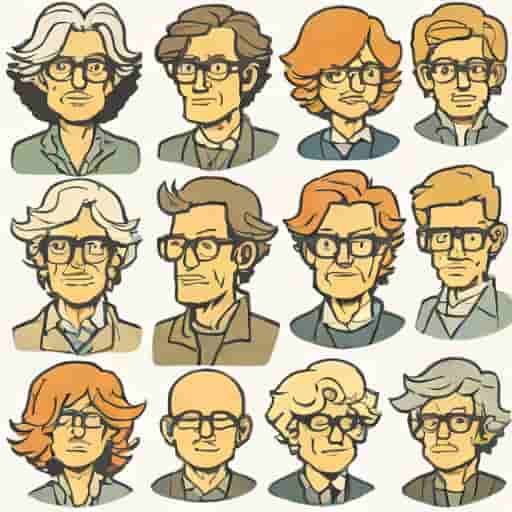 Male Doonesbury Characters