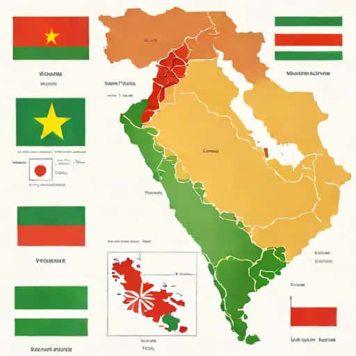 Map Of Shiite And Sunni Countries