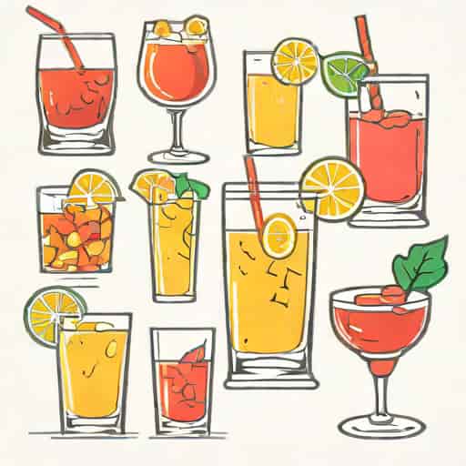 Mixed Drinks Without Carbonation