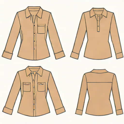 Modern Blouse Designs Front And Back