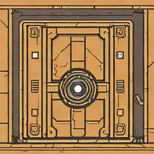 Nar Shaddaa Droid Warehouse Door