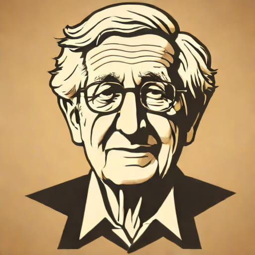 Noam Chomsky Cine Conduce Lumea