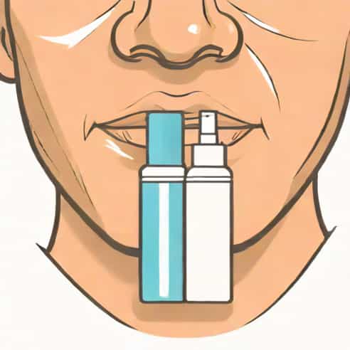 Nose Spray To Moisten Nose