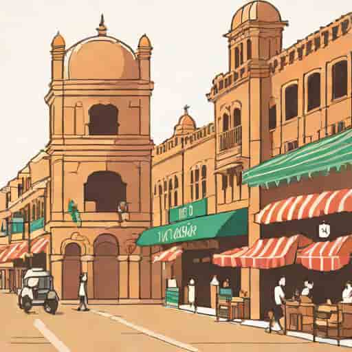 Old Auriga Market Lahore Location Timings