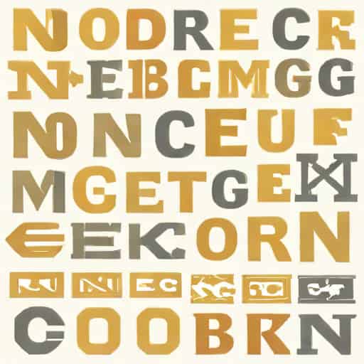 Old English Traceable Letters
