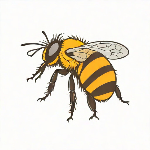 Orange Legged Furrow Bee Sting