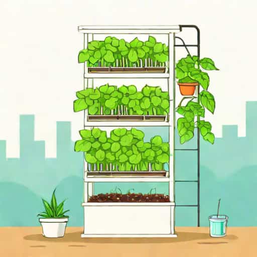 Outdoor Hydroponic Tower Garden