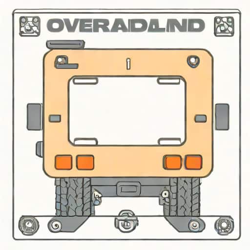 Overland Kitted Universal Mounting Plate