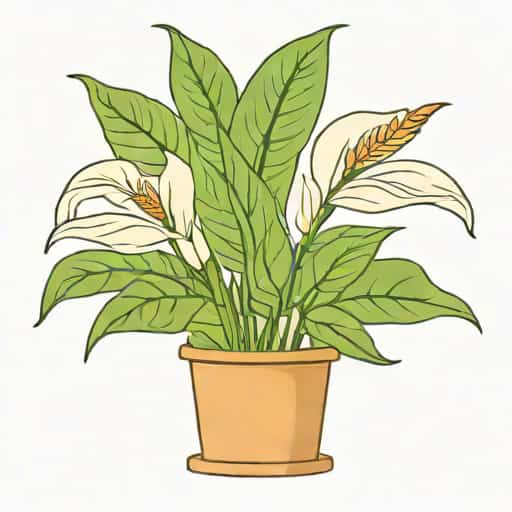 Peace Lily Hydroponic