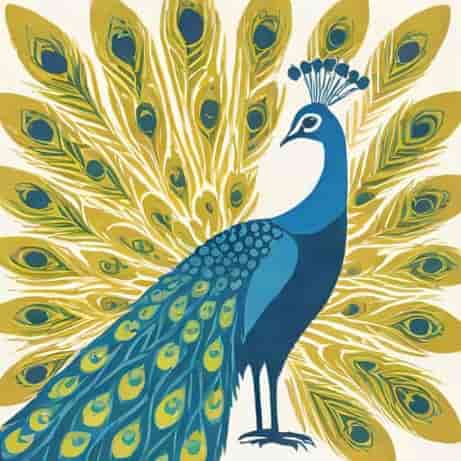 Peacock Is A Flightless Bird