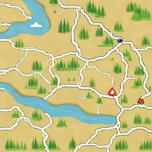 Peak To Peak Scenic Byway Map